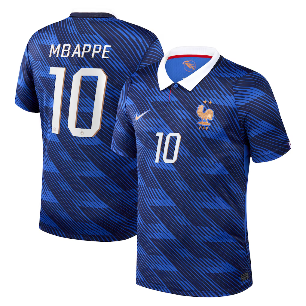 Kylian Mbappé France National Team Jersey