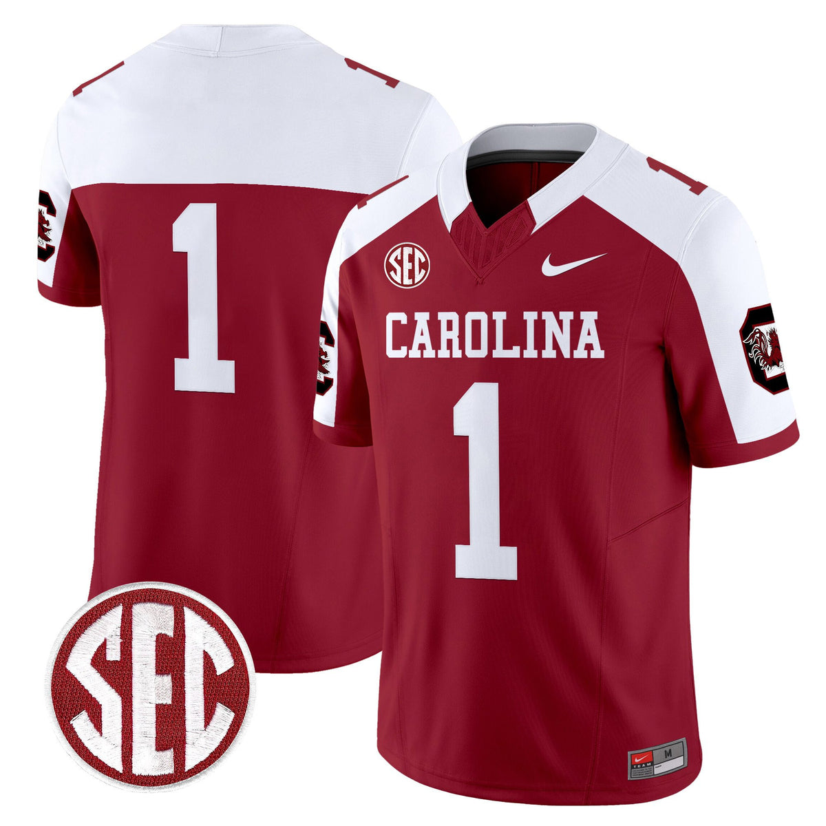 Men's South Carolina Gamecocks 1980 Throwback Vapor Limited Jersey – Rebrand 2026 – All Stitched