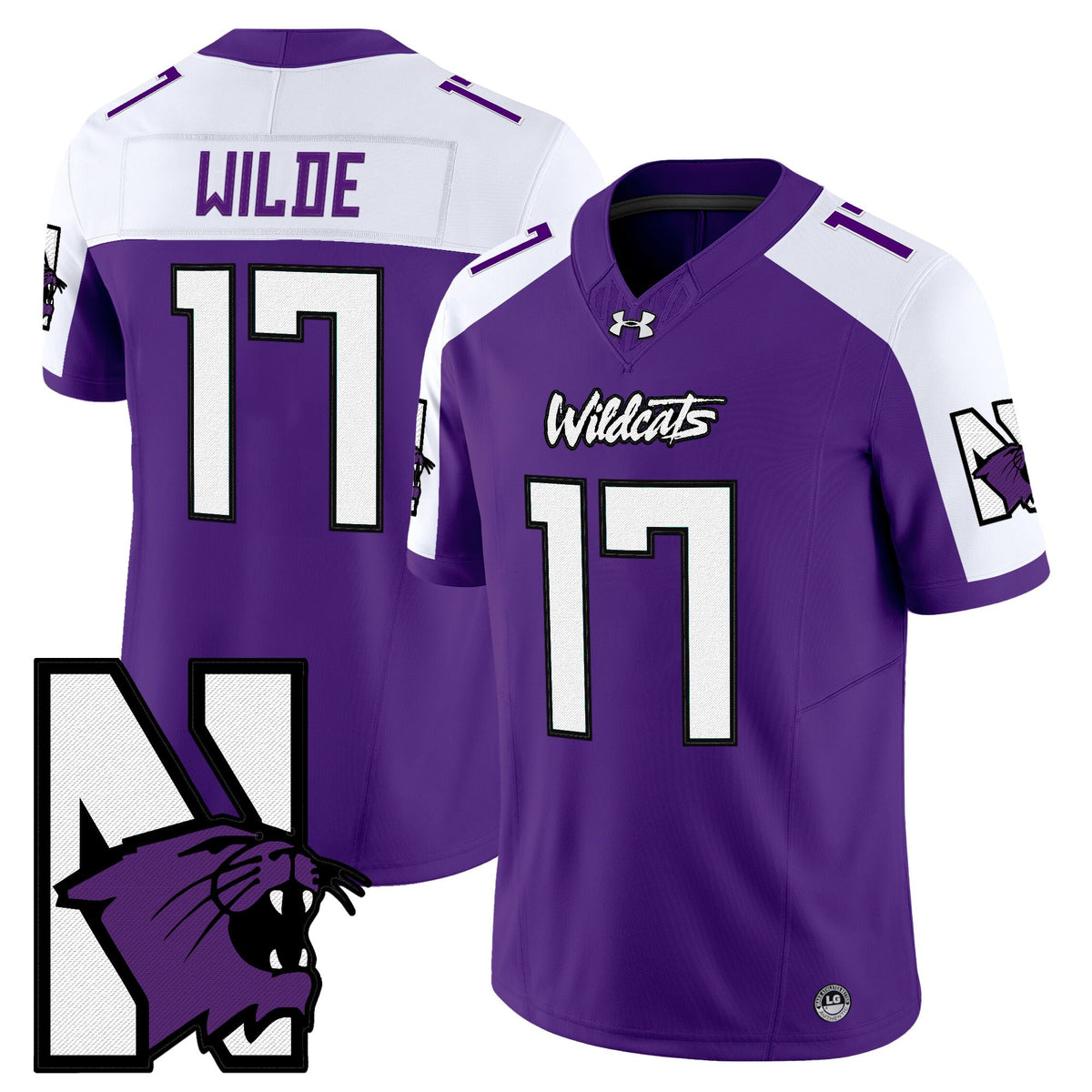 Men's Northwestern Wildcats Honoring ’95 Vapor Limited Jersey - All Stitched