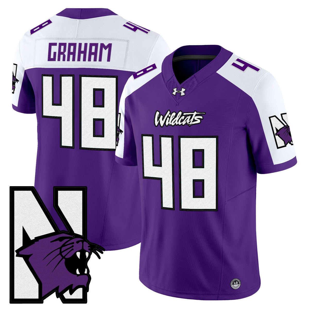 Men's Northwestern Wildcats Honoring ’95 Vapor Limited Jersey - All Stitched