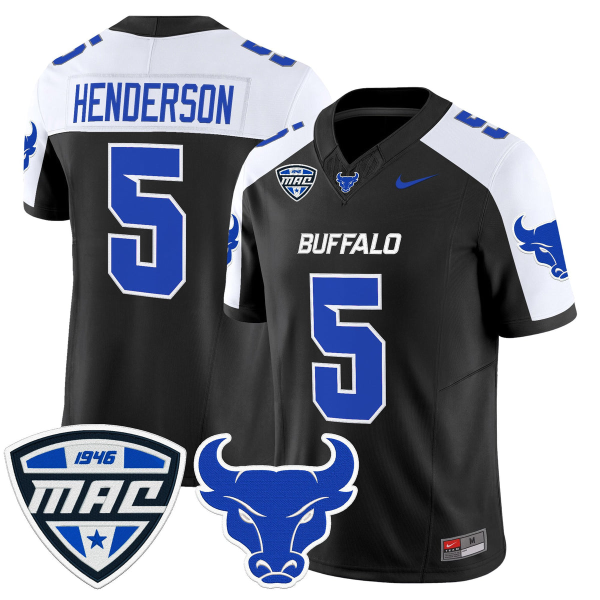 Men's Buffalo Bulls 2025 Vapor Limited Jersey - All Stitched