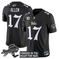 Men's Buffalo Bills 'Gothic Cold Front Edition' Vapor Limited Jersey - All Stitched