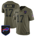 Buffalo Bills 2025 Salute to Service Limited Jersey - All Stitched