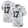 Buffalo Bills 2024 Salute to Service Vapor Limited Jersey - Arctic Camo - All Stitched