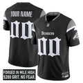 Denver Broncos 'Gothic Mile High Shadows Edition' Vapor Limited Custom Jersey - All Stitched