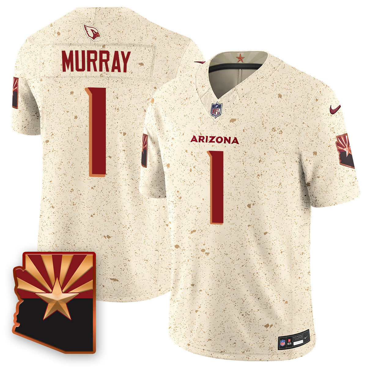 Arizona Cardinals F.U.S.E. Limited Rivalry Series Jersey - All Stitched