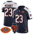 Men's Chicago Bears Honor Virginia Halas McCaskey Jersey - All Stitched