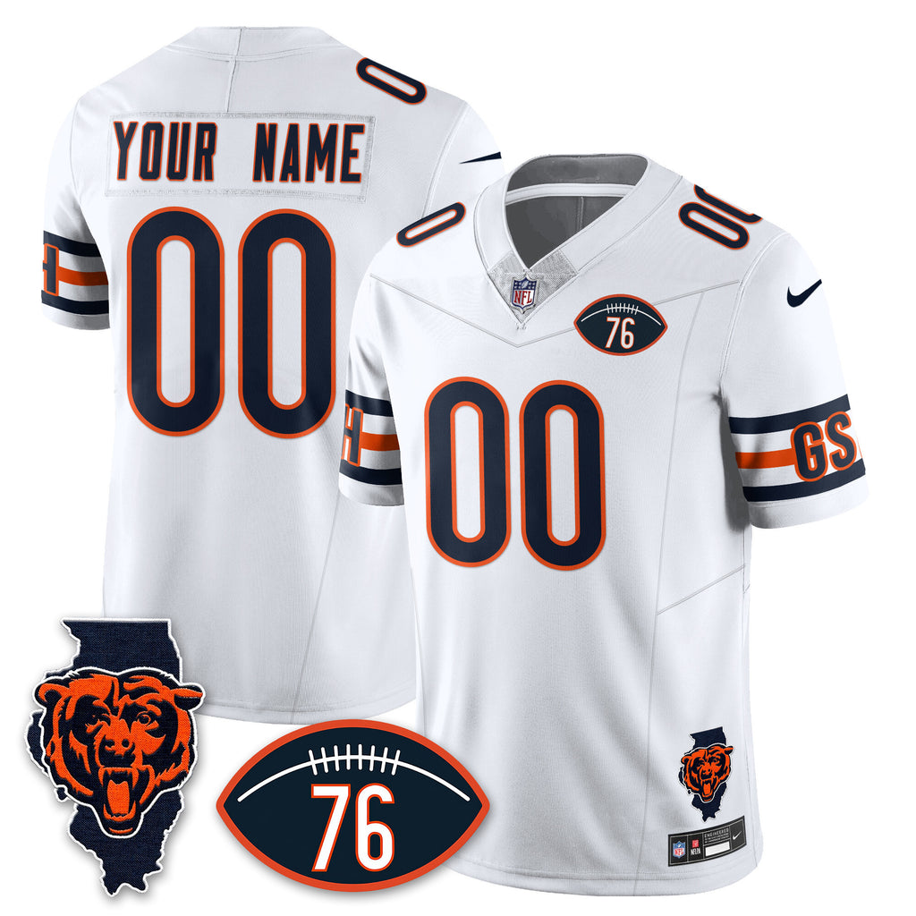 Men's Chicago Bears Honor Steve McMichael Jersey - All Stitched