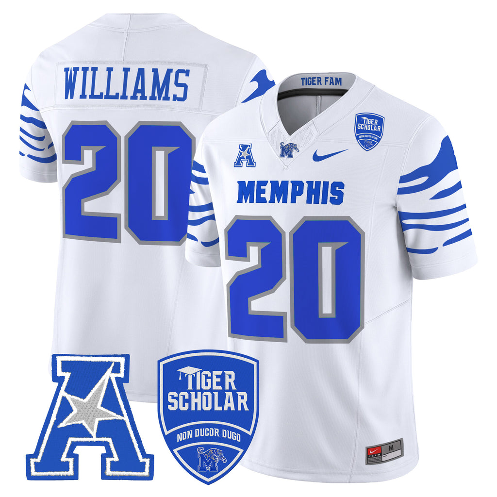 Men's Memphis Tigers 2025 Vapor Limited Jersey - All Stitched
