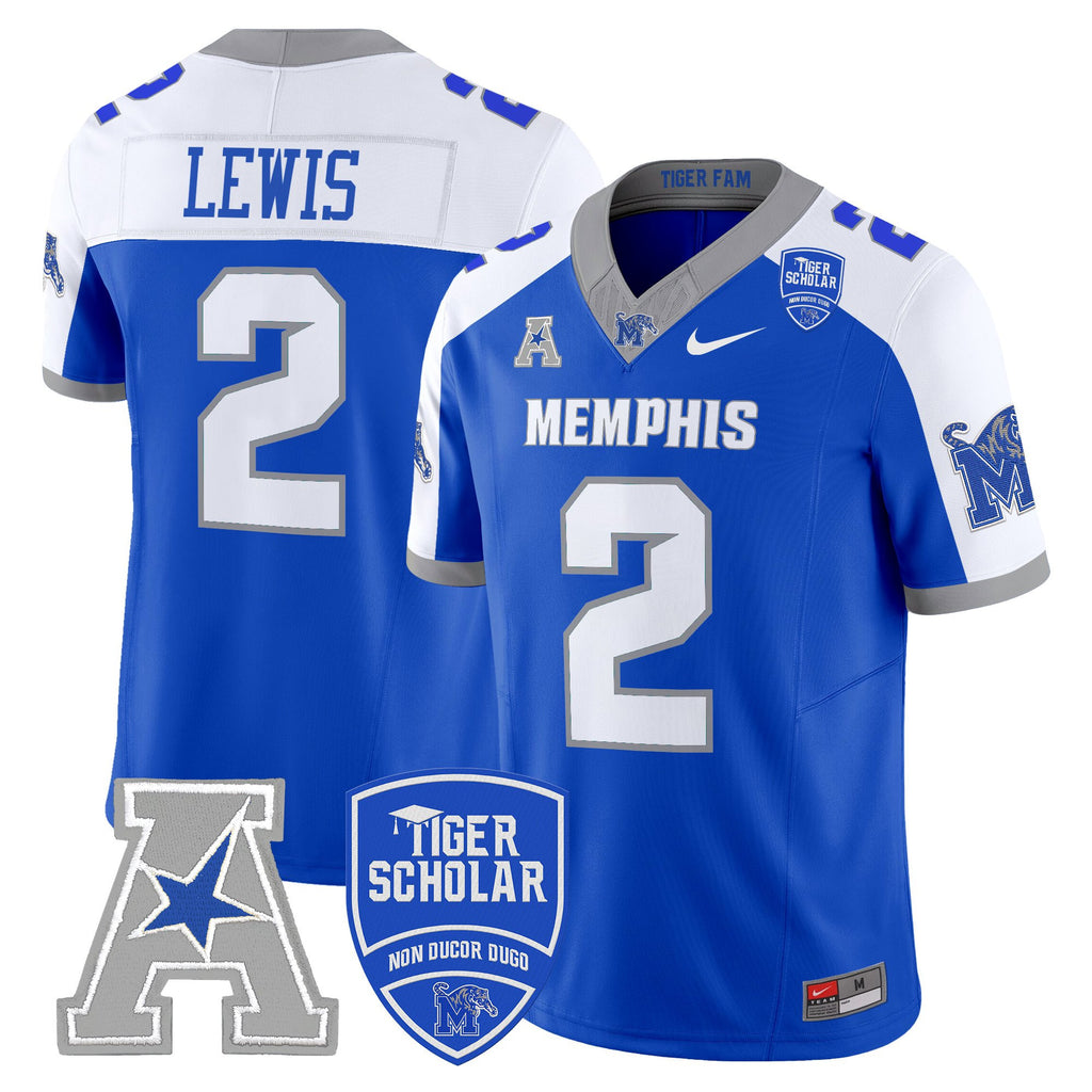 Men's Memphis Tigers 2025 Vapor Limited Jersey - All Stitched
