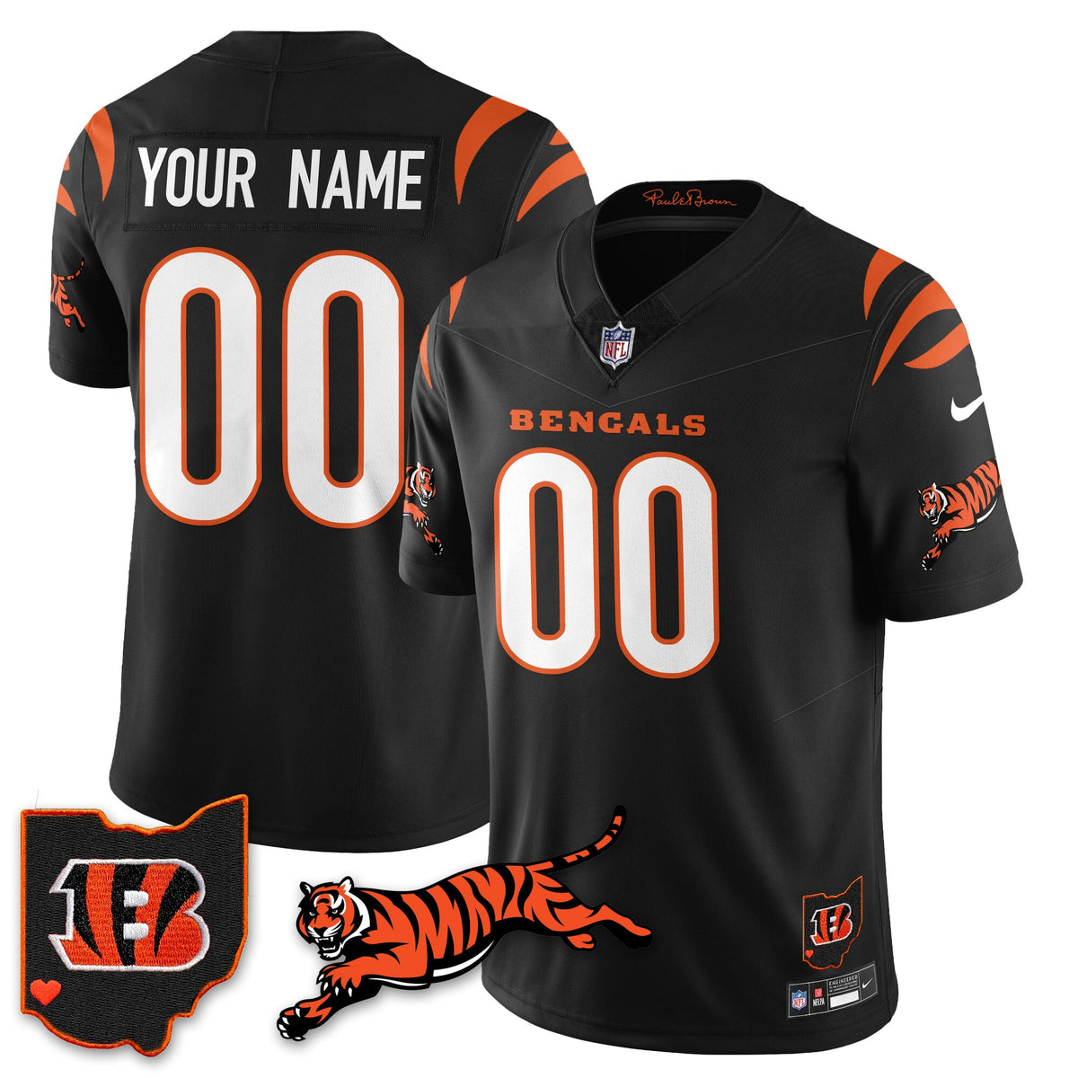 Cincinnati Bengals Vapor F.U.S.E. Limited Jersey - All Stitched