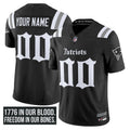 New England Patriots 'Gothic Revolution Edition' Vapor Limited Custom Jersey - All Stitched