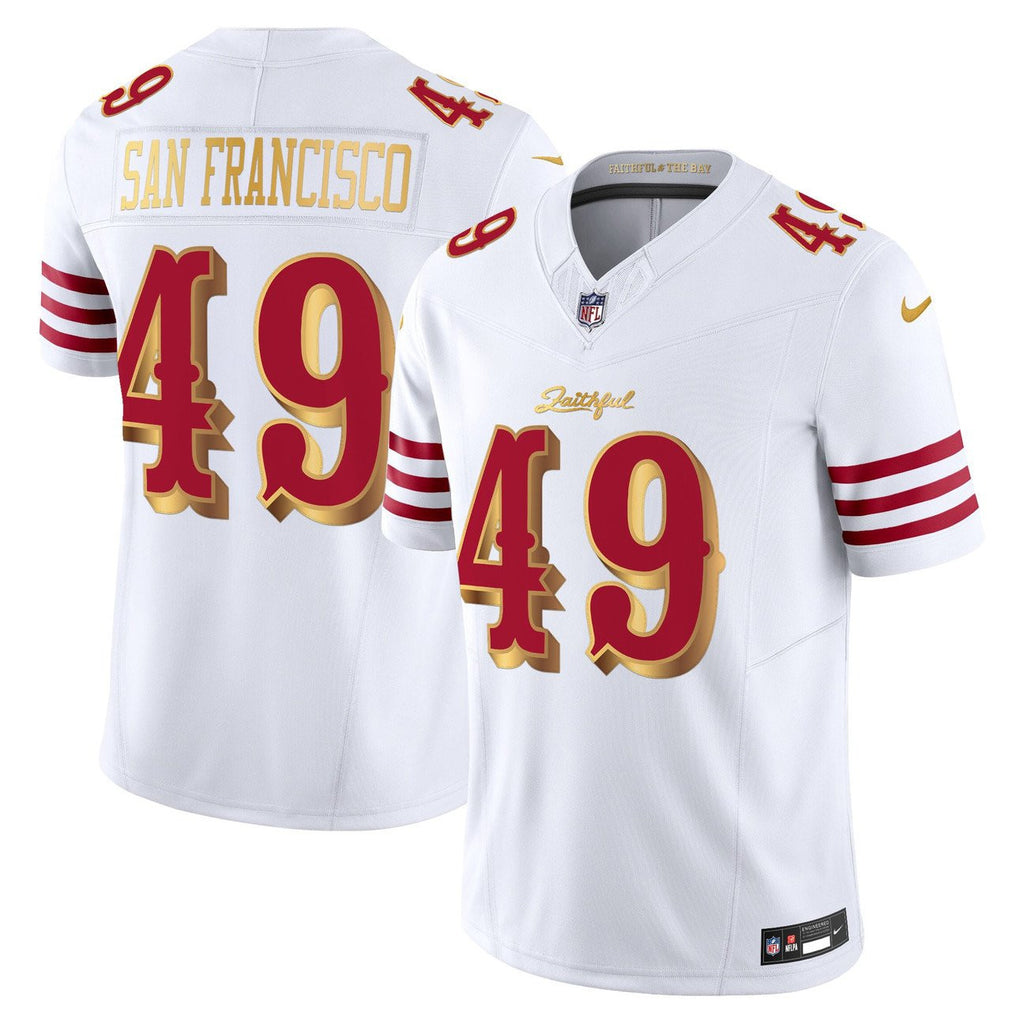 Men's San Francisco 49ers 2025 “Rivalries” Vapor Limited Jersey V2 - All Stitched