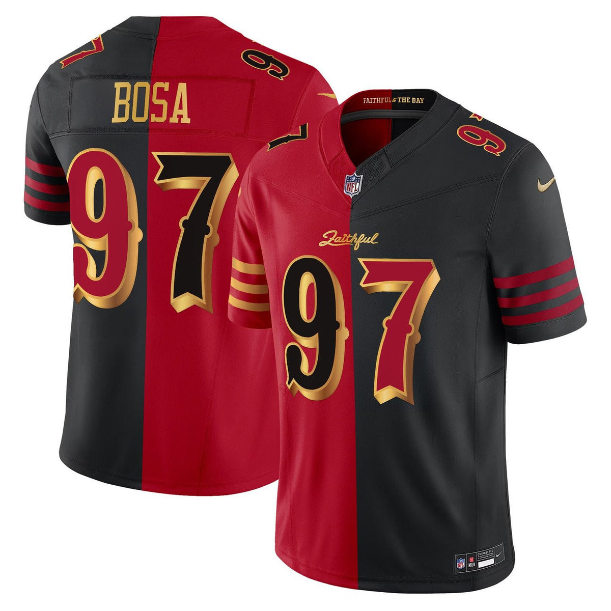 Men's San Francisco 49ers 2025 “Rivalries” Vapor Limited Jersey V2 - All Stitched