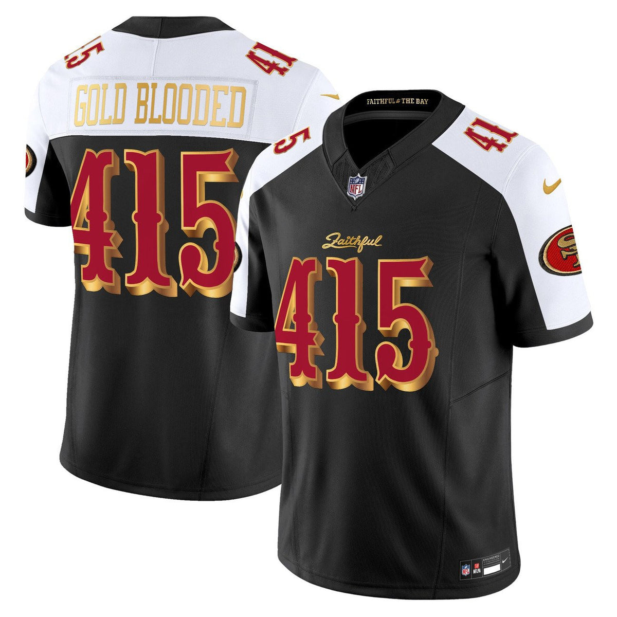 Men's San Francisco 49ers 2025 “Rivalries” Vapor Limited Jersey V2 - All Stitched