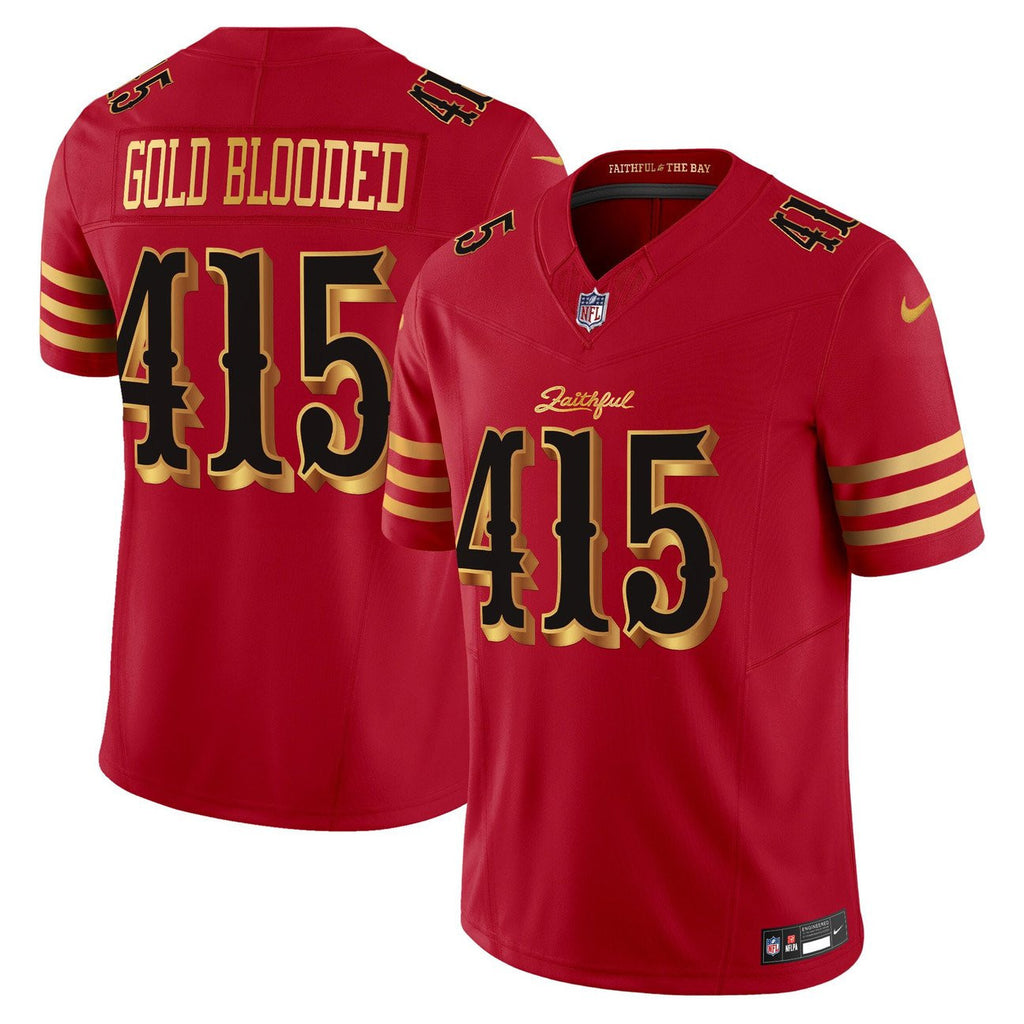 Men's San Francisco 49ers 2025 “Rivalries” Vapor Limited Jersey V2 - All Stitched