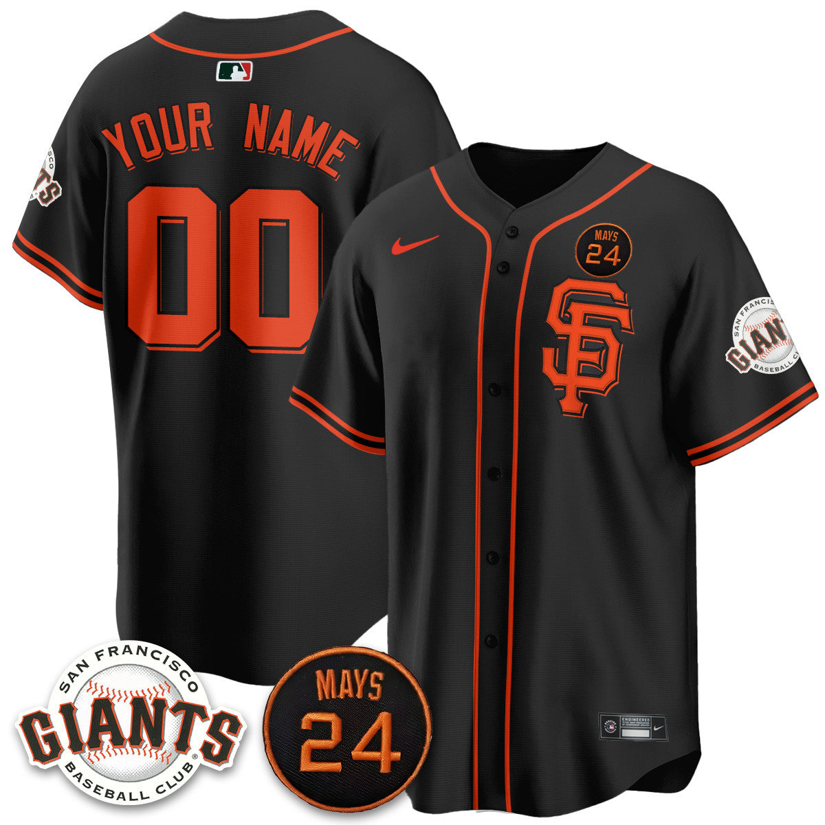 Women's San Francisco Giants 2025 Limited Jersey - All Stitched