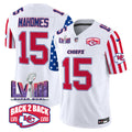 Men's Chiefs American Style Vapor Limited Jersey - All Stitched
