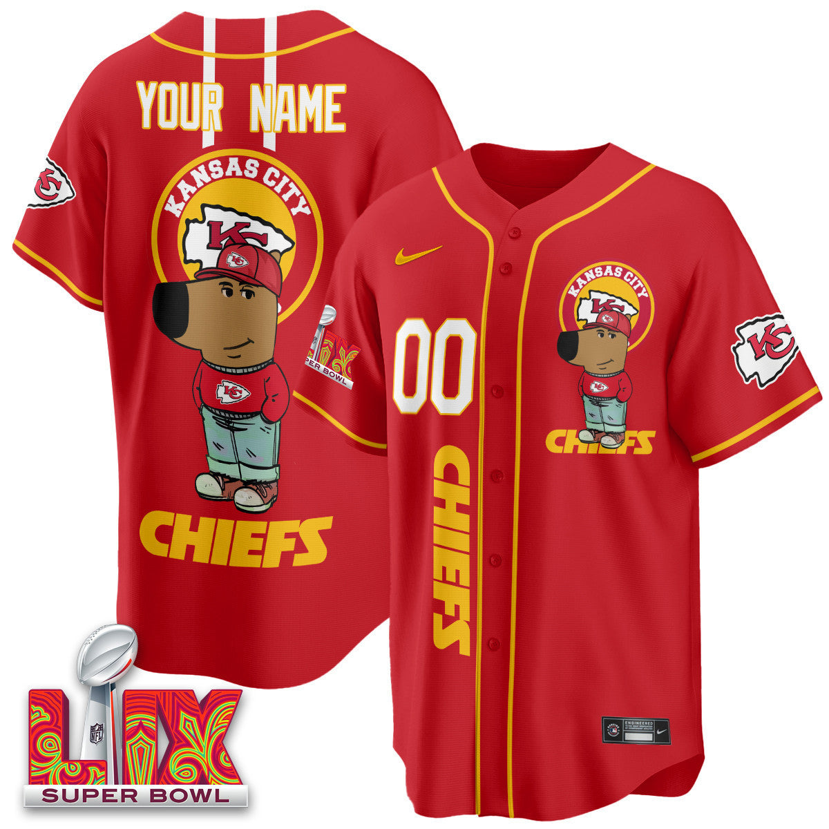 Chiefs 2024 Vapor Limited Baseball Jersey